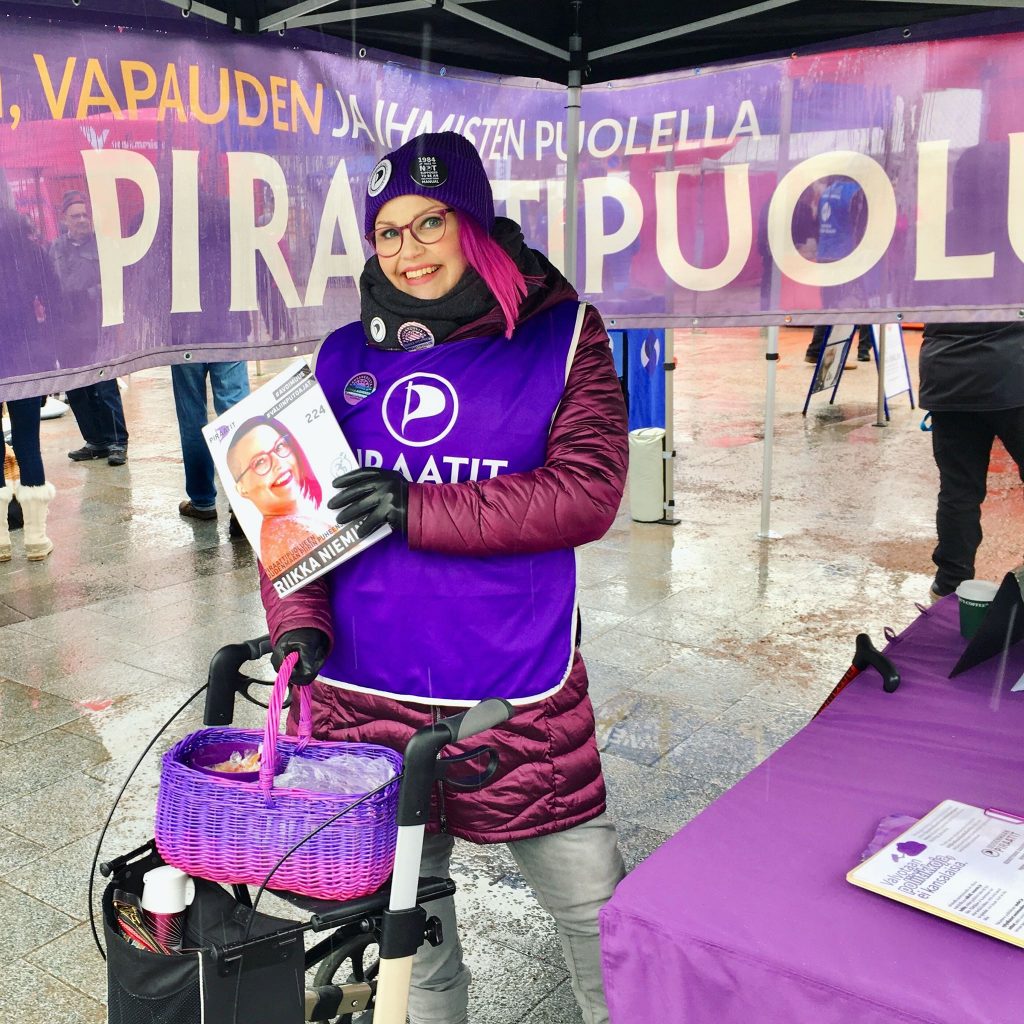 Riikka Nieminen Piraattipuolue